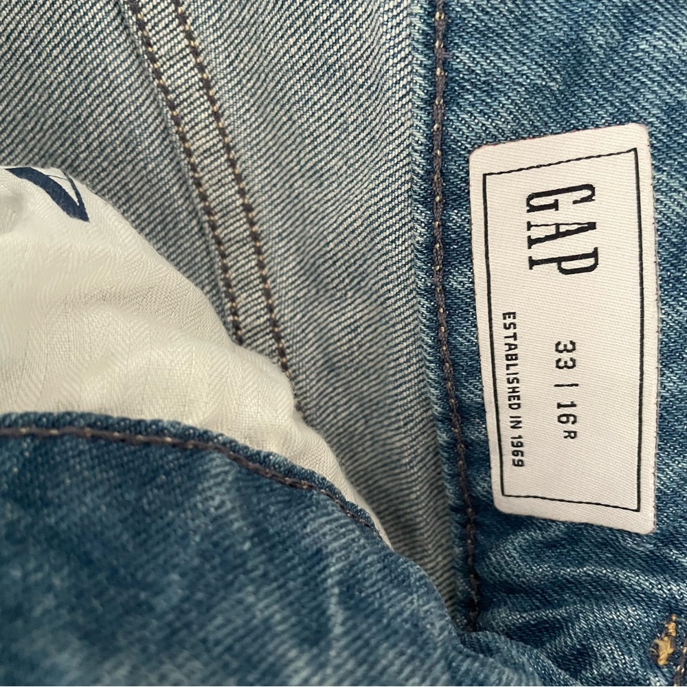 GAP Light Blue Wide Leg Women's Jeans - Picture 2 of 2